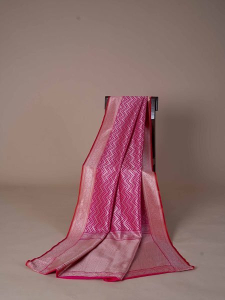 hot-pink-brocade-saree