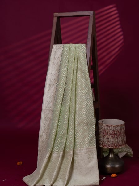 Cotton-jamdani-weave-saree